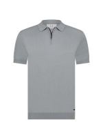 Born with Appetite Dan Knitted Polo 939 Dusty grey
