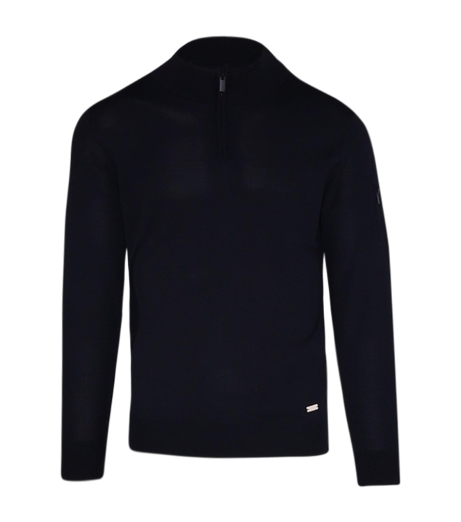 Born with Appetite Race R-neck Pullover 290 Navy