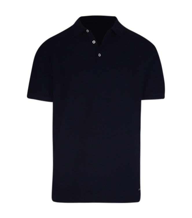 Scotland Blue Kalvin Pullover Structure 290 Navy