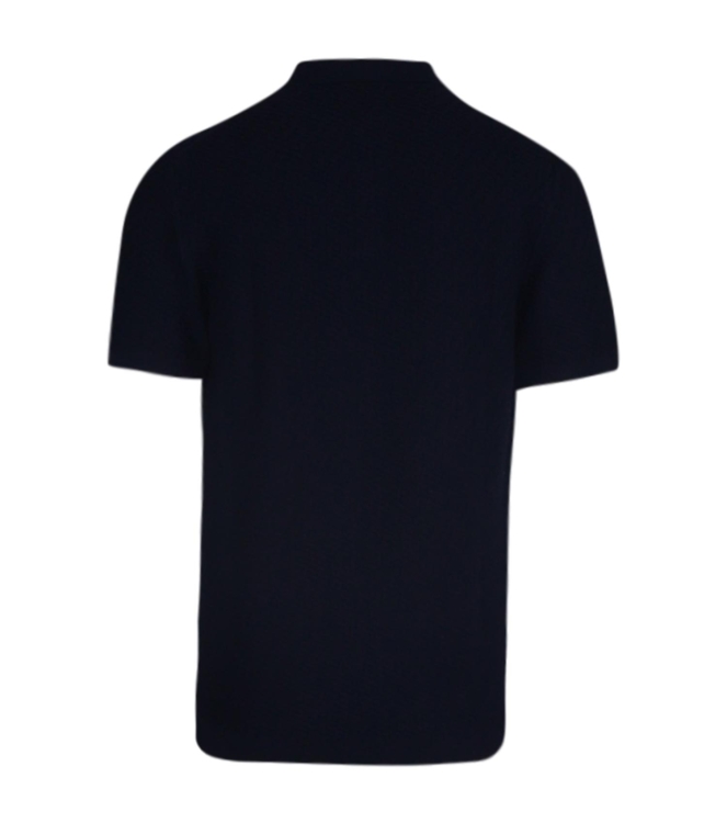 Scotland Blue Kalvin Pullover Structure 290 Navy