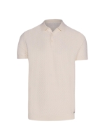 Scotland Blue Kalvin Pullover Structure 150 Offwhite
