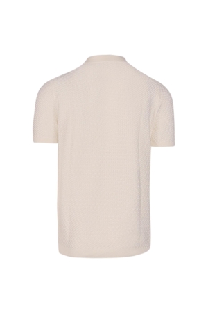 Scotland Blue Kalvin Pullover Structure 150 Offwhite
