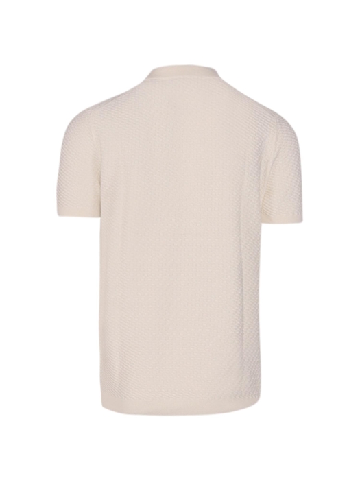 Scotland Blue Kalvin Pullover Structure 150 Offwhite