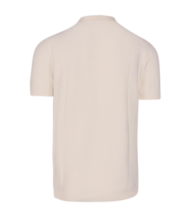 Scotland Blue Kalvin Pullover Structure 150 Offwhite
