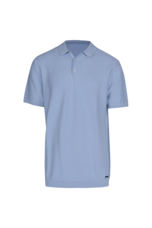 Scotland Blue Kalvin Pullover Structure 210 Light blue