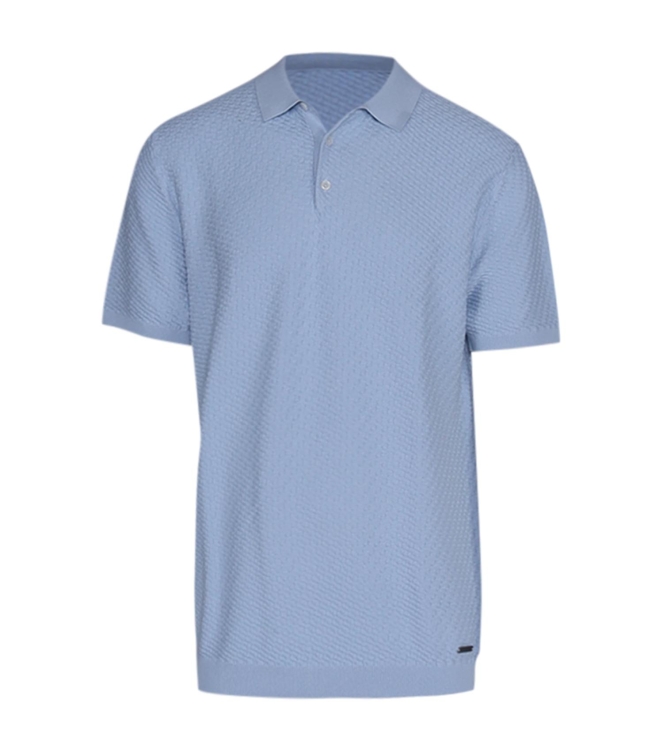 Scotland Blue Kalvin Pullover Structure 210 Light blue