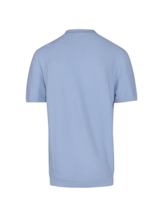 Scotland Blue Kalvin Pullover Structure 210 Light blue