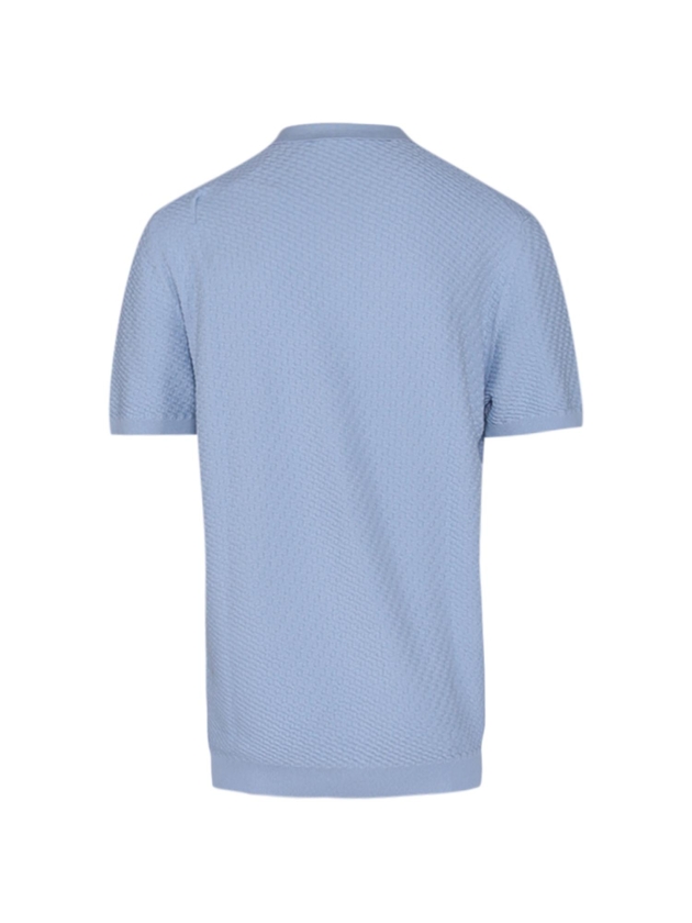 Scotland Blue Kalvin Pullover Structure 210 Light blue