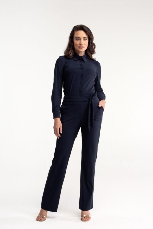 Studio Anneloes Angel LS jumpsuit 9000 black