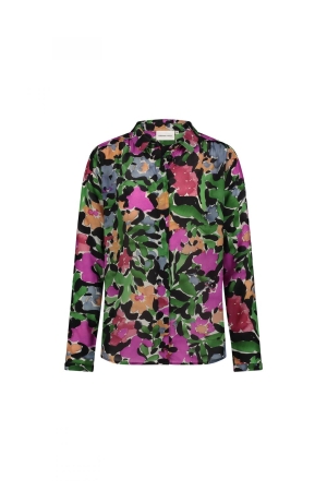 Fabienne Chapot Sunrise Blouse 0080 Black/Vintage Rose