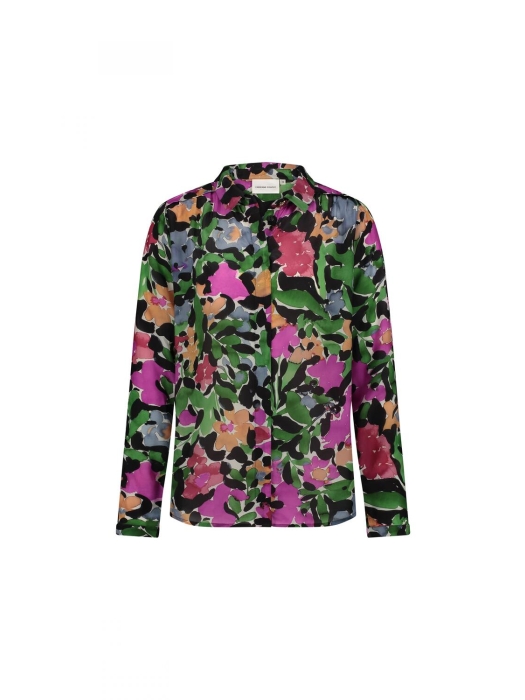 Fabienne Chapot Sunrise Blouse 0080 Black/Vintage Rose