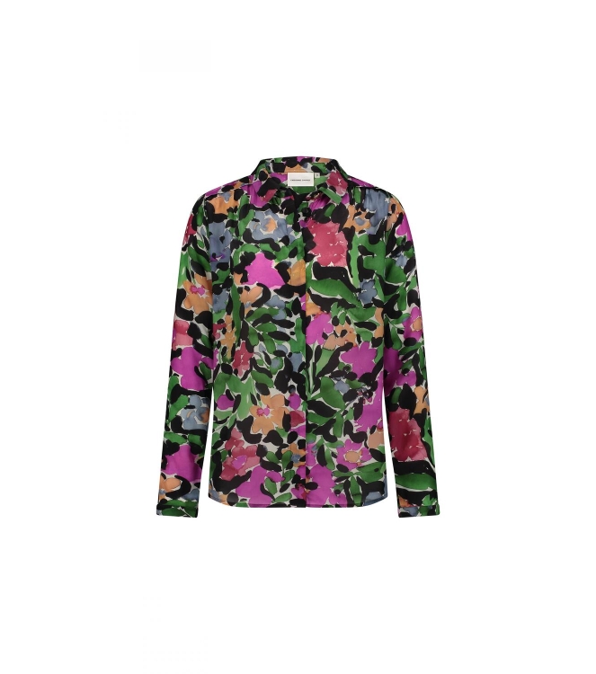 Fabienne Chapot Sunrise Blouse 0080 Black/Vintage Rose