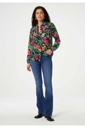 Fabienne Chapot Sunrise Blouse 0080 Black/Vintage Rose