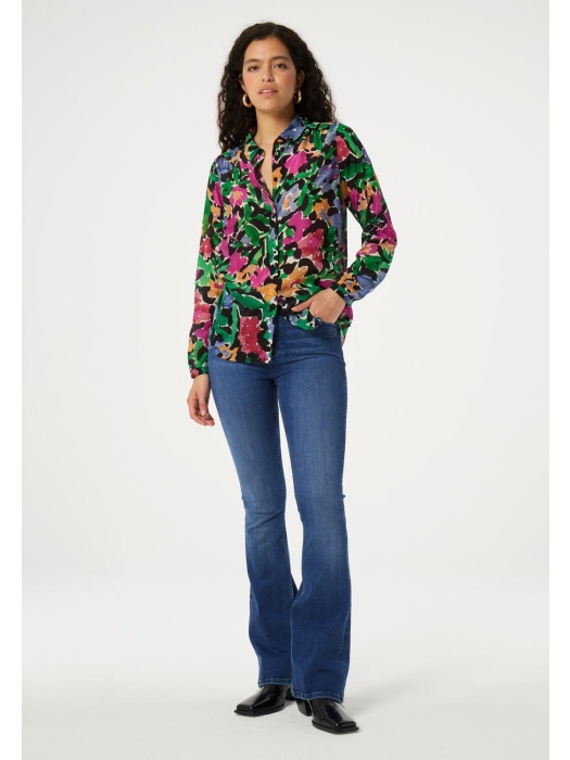 Fabienne Chapot Sunrise Blouse 0080 Black/Vintage Rose