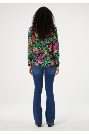 Fabienne Chapot Sunrise Blouse 0080 Black/Vintage Rose