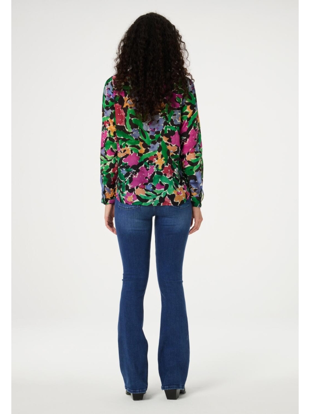 Fabienne Chapot Sunrise Blouse 0080 Black/Vintage Rose
