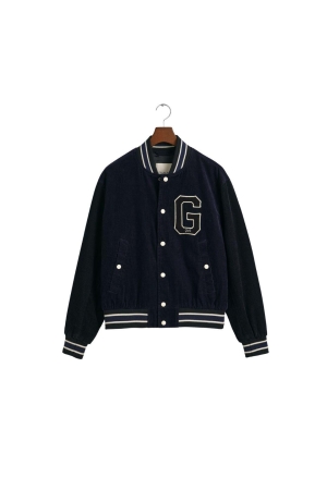 Gant Corduroy Varsity Jacket 433 evening blue