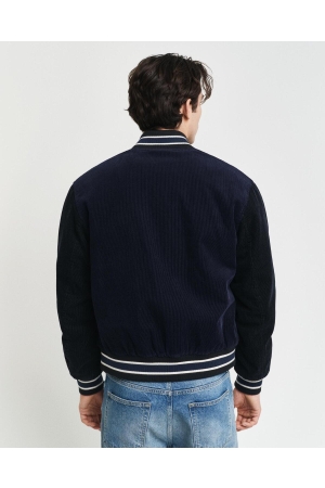 Gant Corduroy Varsity Jacket 433 evening blue
