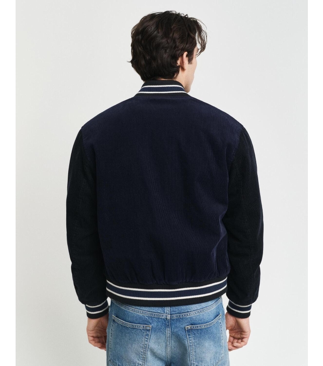 Gant Corduroy Varsity Jacket 433 evening blue