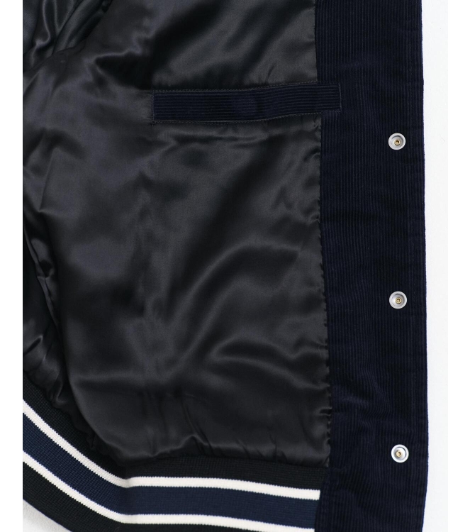 Gant Corduroy Varsity Jacket 433 evening blue