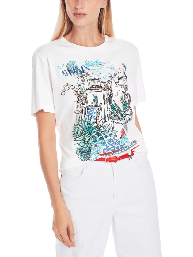 MarcCain Collections T-Shirt 100 White