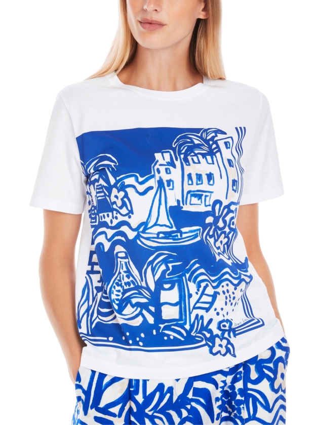 MarcCain Collections T-Shirt 100 White