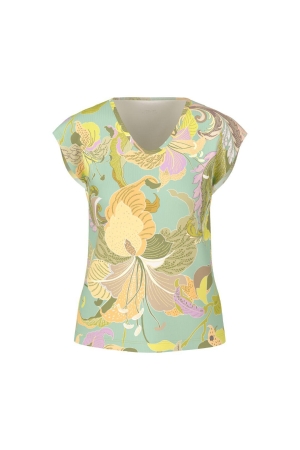 MarcCain Collections T-Shirt 423 Soft limeade