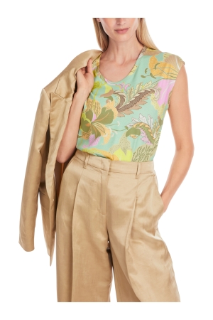 MarcCain Collections T-Shirt 423 Soft limeade
