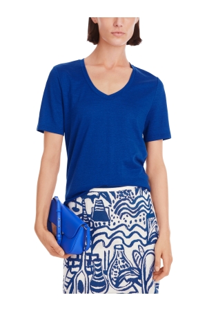 MarcCain Collections T-Shirt 366 Gentian
