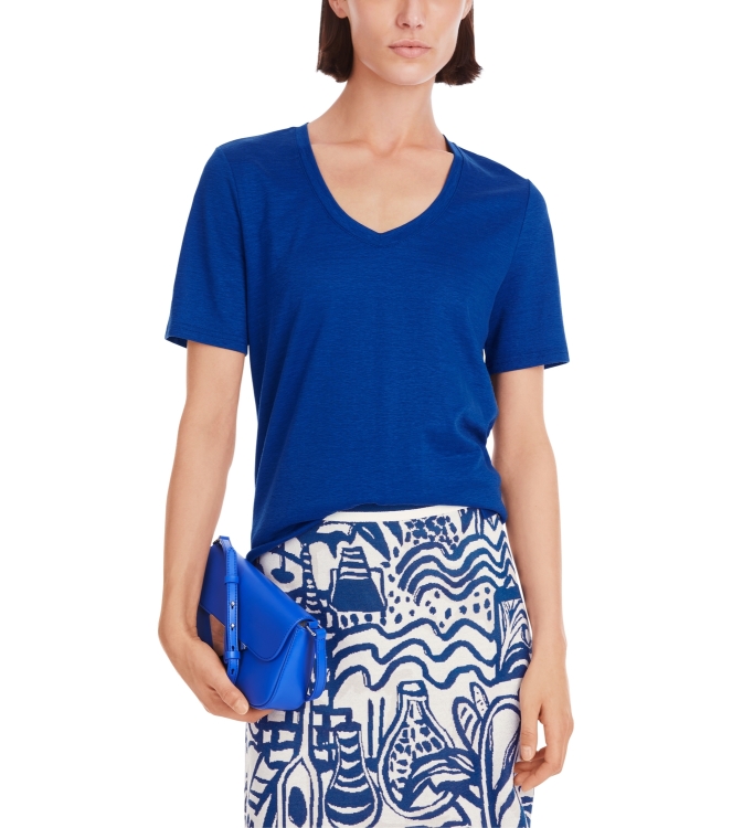 MarcCain Collections T-Shirt 366 Gentian