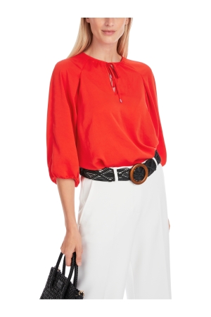 MarcCain Collections Bluse 271 Flame red