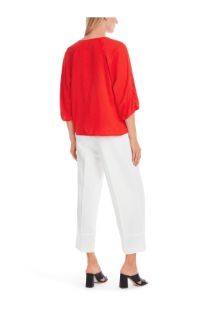 MarcCain Collections Bluse 271 Flame red