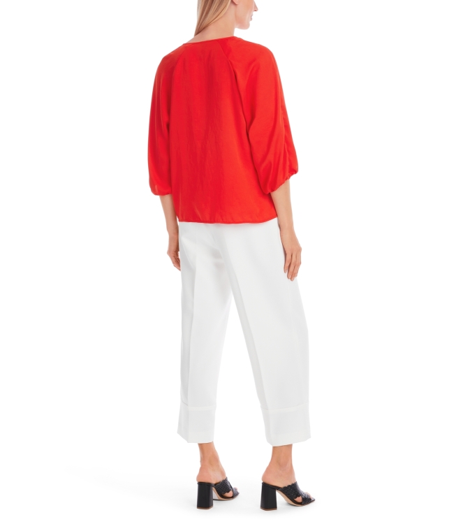 MarcCain Collections Bluse 271 Flame red