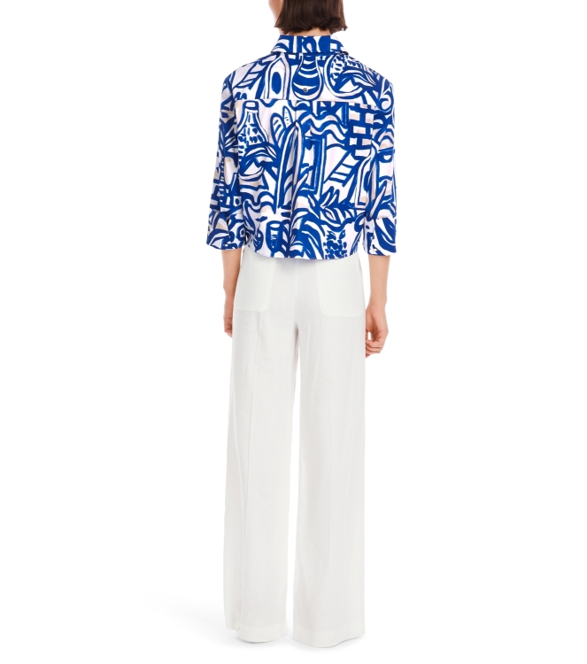 MarcCain Collections Bluse 366 Gentian