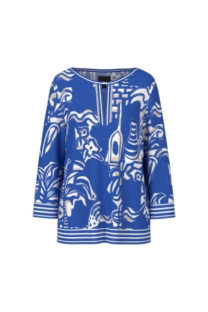 MarcCain Collections Blusenshirt blauw
