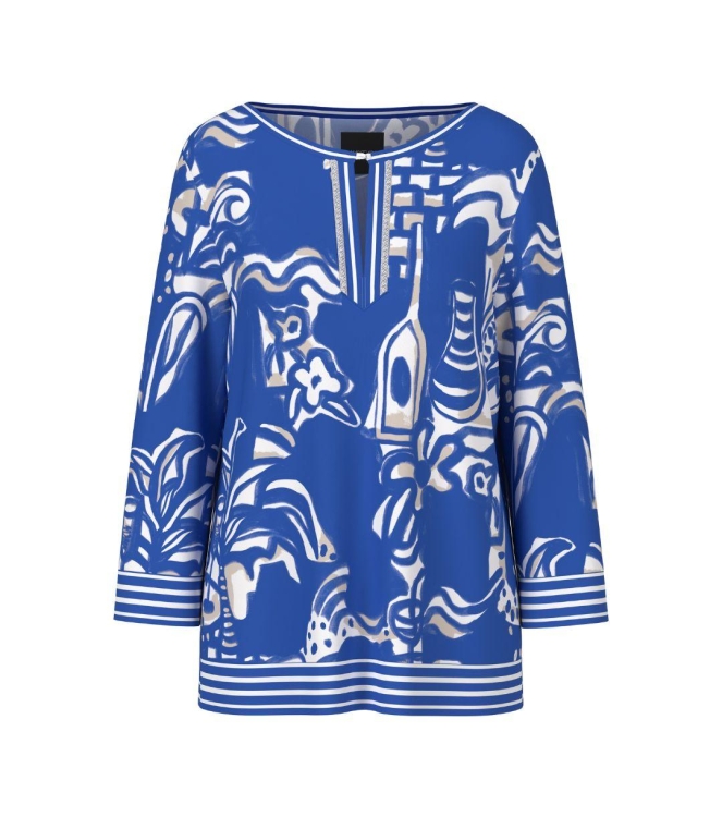 MarcCain Collections Blusenshirt blauw