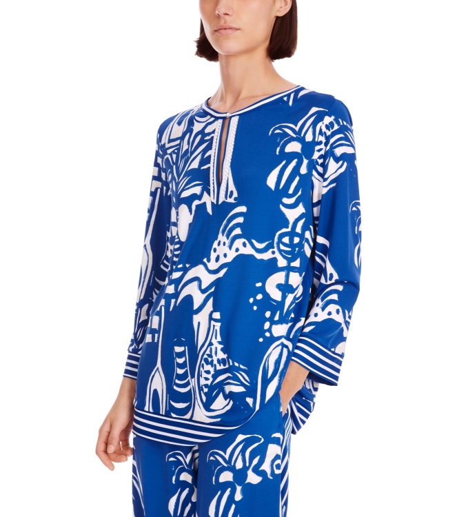 MarcCain Collections Blusenshirt blauw