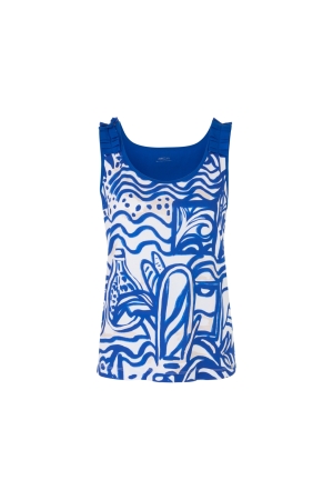 MarcCain Collections Top 366 Gentian