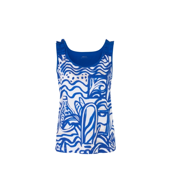 MarcCain Collections Top 366 Gentian
