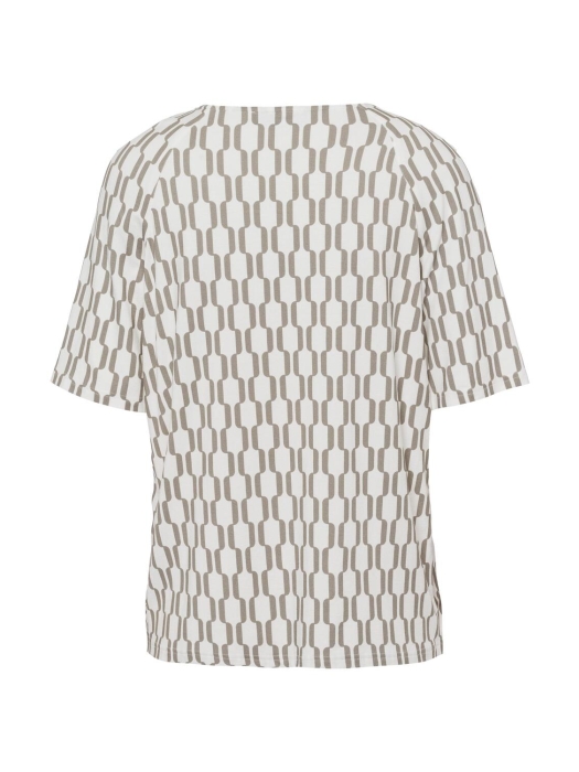 Frank Walder S52Blusenshirts Green print