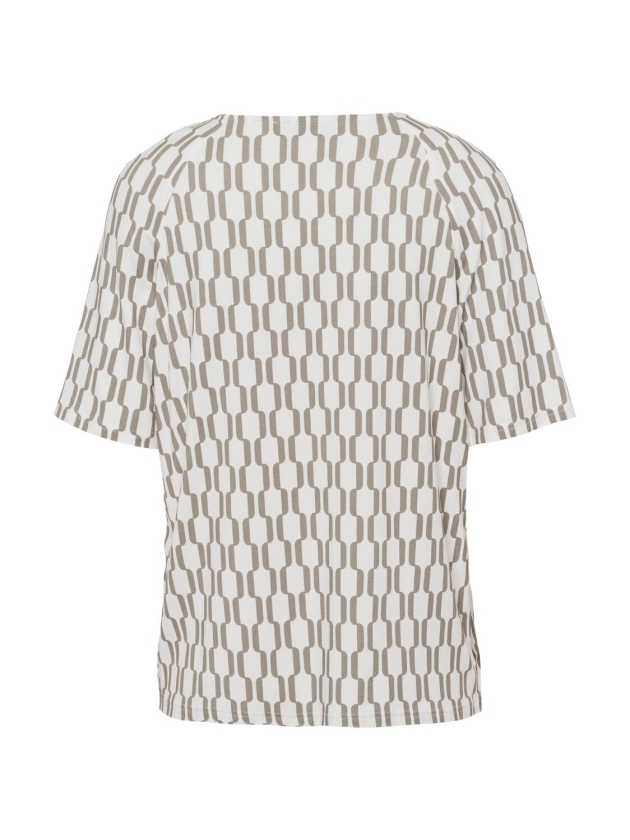 Frank Walder S52Blusenshirts Green print