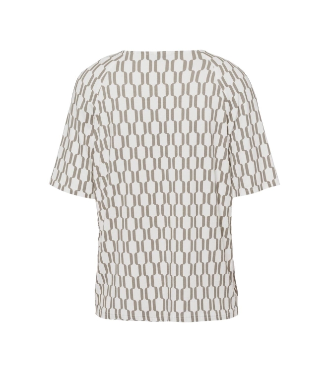Frank Walder S52Blusenshirts Green print