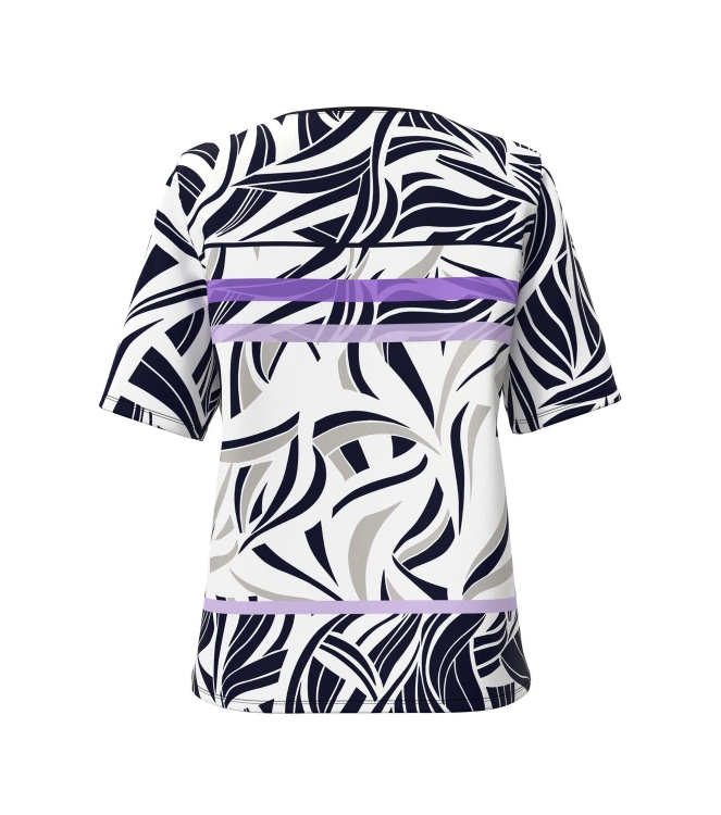 Frank Walder S52Top/TShirt Lila print
