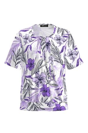 Frank Walder NOSBlusenshirts Lila print