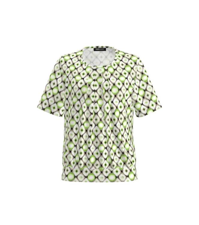Frank Walder NOSBlusenshirts Green print