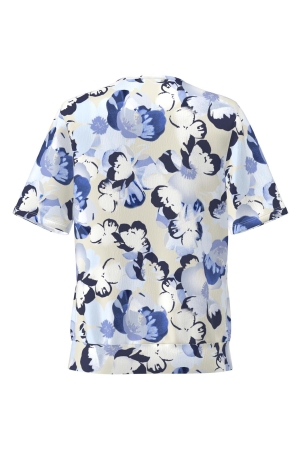 Frank Walder NOSBlusenshirts 577/051 Blue print