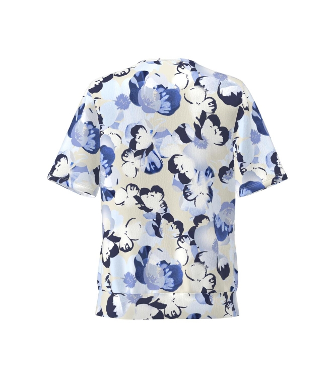 Frank Walder NOSBlusenshirts 577/051 Blue print