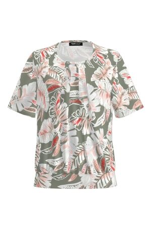 Frank Walder NOSBlusenshirts Red print