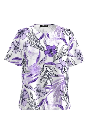 Frank Walder NOSTop/TShirt Lila print
