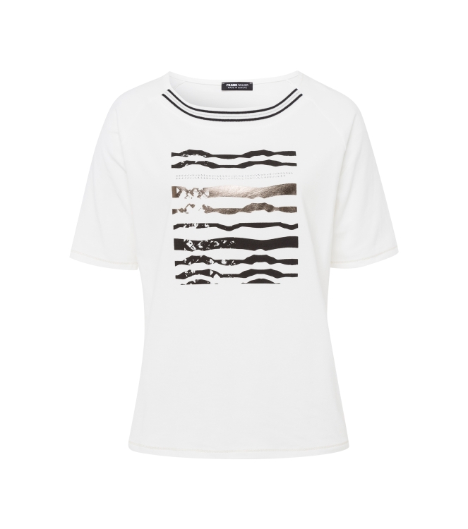 Frank Walder S51Top/TShirt 099 Black print
